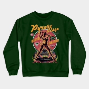 "PYRETTA BLAZE" GREEN Crewneck Sweatshirt